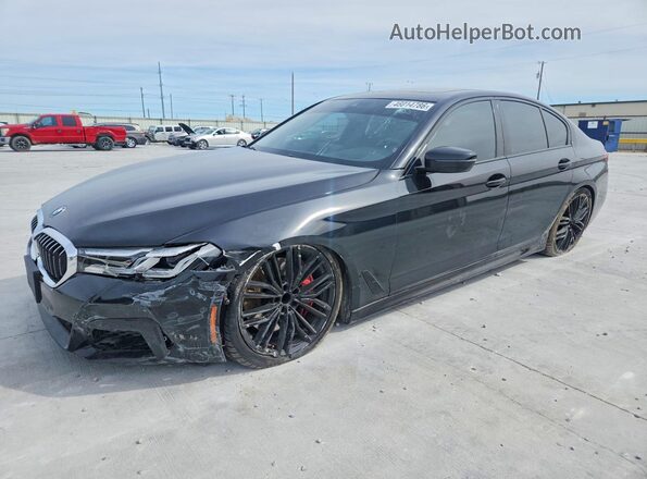 WBA53BJ05MCG12335 2021 BMW OTHER Черный Передняя левая четверть