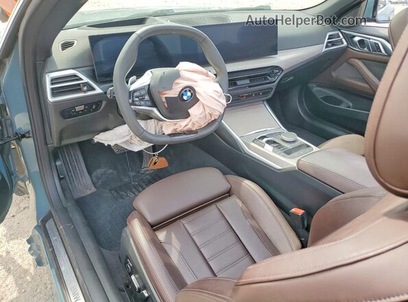 WBA53DB08SCT92306 2025 BMW OTHER Gray Dashboard view