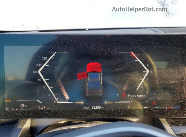 WBA53FJ04RCP81256 2024 BMW 5 SERIES Угольный Вид щитка приборов