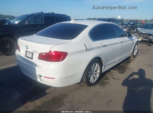 WBA5A5C52GD528498 2016 BMW 5 SERIES White Задня права чверть