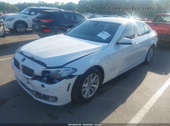 WBA5A5C52GD528498 2016 BMW 5 SERIES White Передня ліва чверть