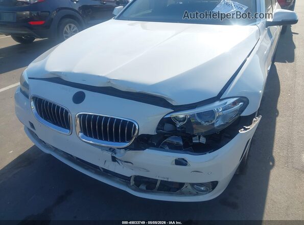 WBA5A5C52GD528498 2016 BMW 5 SERIES White Вид спереду