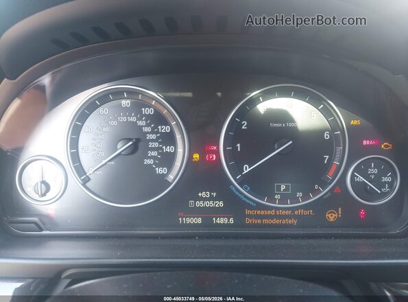WBA5A5C52GD528498 2016 BMW 5 SERIES White Вид задніх сидінь
