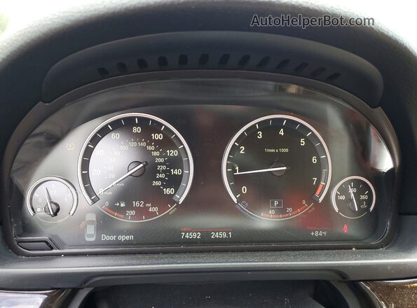 WBA5A5C53GG348378 2016 BMW OTHER Черный Вид щитка приборов