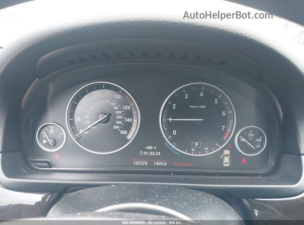 WBA5A5C54GG348275 2016 BMW 5 SERIES White Widok tylnych siedzeń