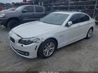 2016 Bmw 528i   White vin: WBA5A5C54GG348275