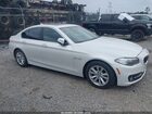 2016 Bmw 528i   White vin: WBA5A5C54GG348275