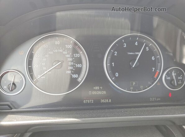 WBA5A5C55GG354635 2016 BMW OTHER White Widok zestawu wskaźników