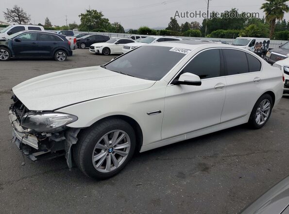 WBA5A5C5XGD527583 2016 BMW 5 SERIES Белый Передняя левая четверть