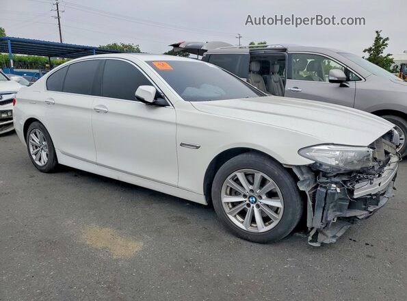 WBA5A5C5XGD527583 2016 BMW 5 SERIES Белый Передняя правая четверть