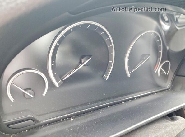 WBA5A5C5XGD527583 2016 BMW 5 SERIES Белый Вид щитка приборов