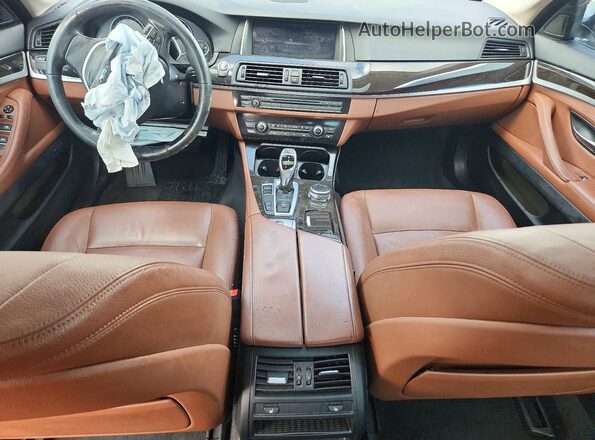 WBA5A7C5XGG643621 2016 BMW 5 SERIES White Widok deski rozdzielczej
