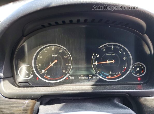 WBA5B3C54GG256780 2016 BMW OTHER Blue Widok zestawu wskaźników