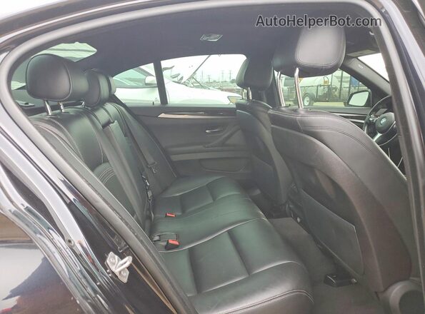 WBA5B3C59GD549723 2016 BMW 5 SERIES Black Vista de los asientos traseros