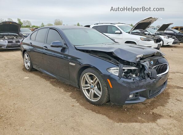 WBA5B3C59GD549723 2016 BMW 5 SERIES Black Delantero derecho