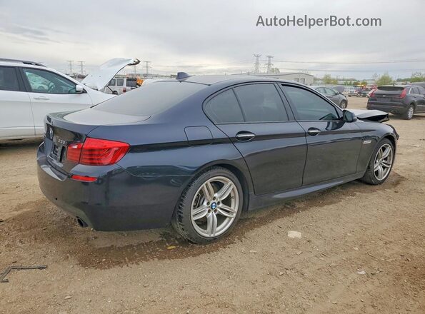 WBA5B3C59GD549723 2016 BMW 5 SERIES Black Trasero derecho
