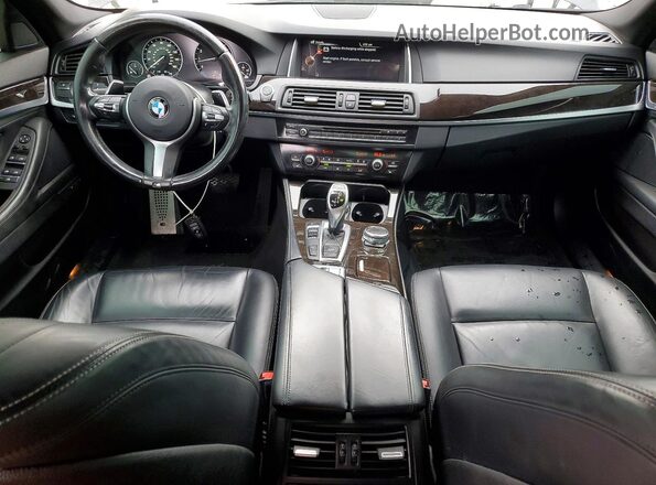WBA5B3C59GD549723 2016 BMW 5 SERIES Black Vista del salpicadero