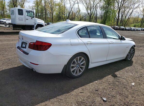 WBA5B3C59GG259822 2016 BMW 5 SERIES Белый Задняя правая четверть
