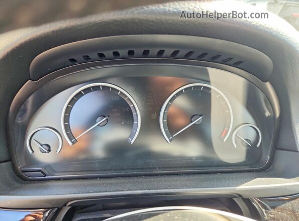WBA5B3C59GG259822 2016 BMW 5 SERIES Белый Вид щитка приборов
