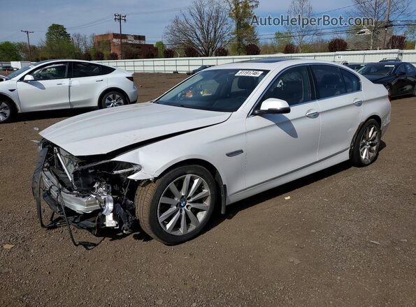 WBA5B3C59GG259822 2016 BMW 5 SERIES Белый Передняя левая четверть