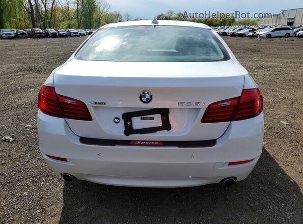 WBA5B3C59GG259822 2016 BMW 5 SERIES Белый Вид сзади