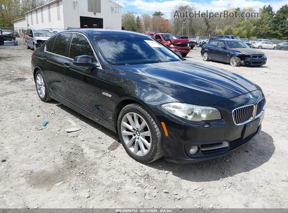 WBA5B3C5XGG252720 2016 BMW 5 SERIES Черный Передняя правая четверть