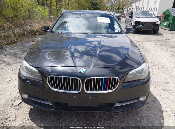 WBA5B3C5XGG252720 2016 BMW 5 SERIES Черный Вид спереди
