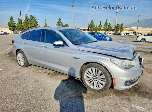 WBA5M2C52GGH99469 2016 BMW 5 SERIES Серебряный Передняя правая четверть