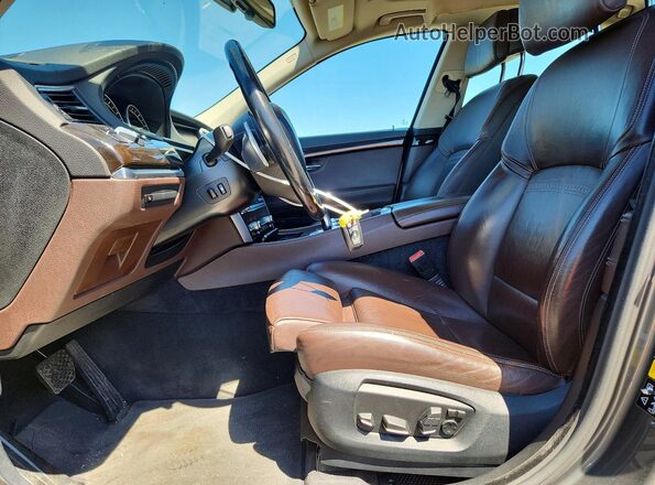 WBA5M4C57GD186581 2016 BMW OTHER Gray Вид салону спереду