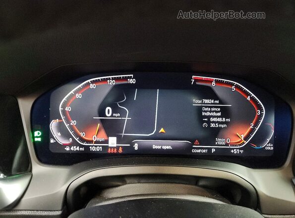 WBA5R1C58KFH05623 2019 BMW OTHER Белый Вид щитка приборов