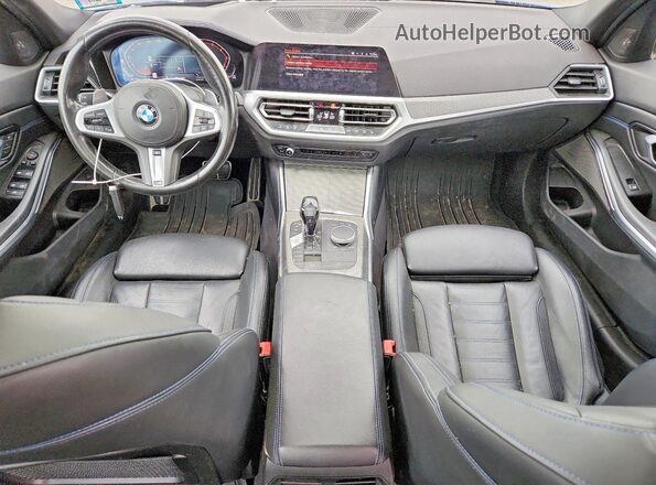 WBA5R7C51KAJ81860 2019 BMW OTHER Blue Vista del salpicadero