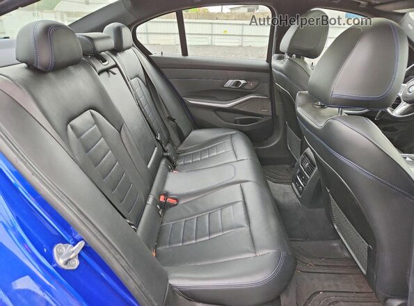 WBA5R7C51KAJ81860 2019 BMW OTHER Blue Vista de los asientos traseros