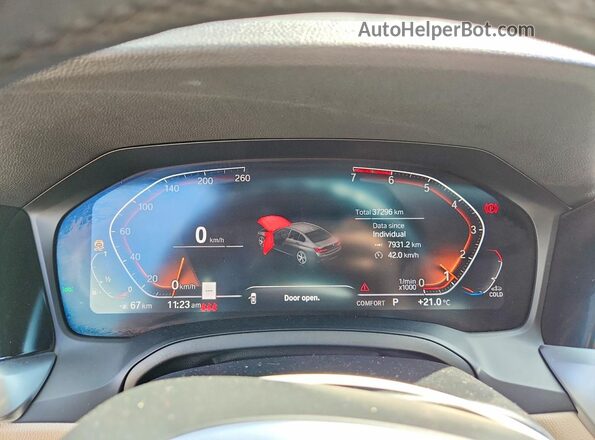 WBA5R7C53KAJ86669 2019 BMW OTHER Черный Вид щитка приборов