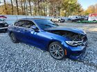 2019 Bmw 330xi Blue vin: WBA5R7C59KFH30744