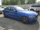 2019 Bmw 330xi Синий vin: WBA5R7C59KFH31490