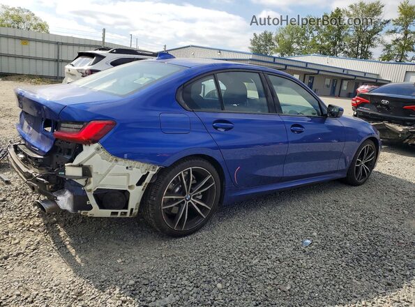 WBA5R7C59KFH31490 2019 BMW OTHER Синий Задняя правая четверть