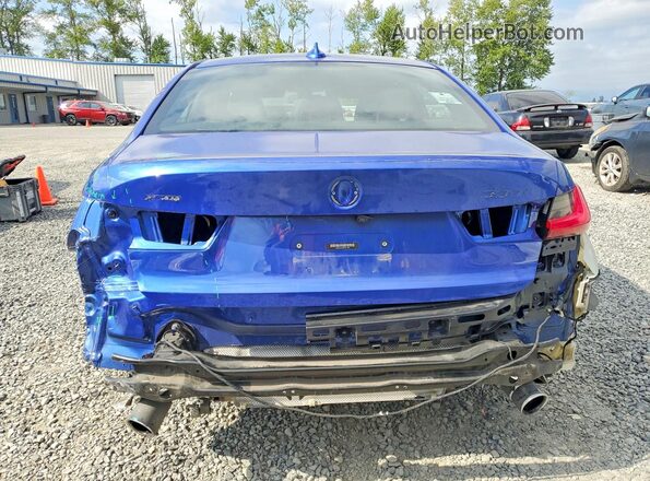 WBA5R7C59KFH31490 2019 BMW OTHER Синий Вид сзади