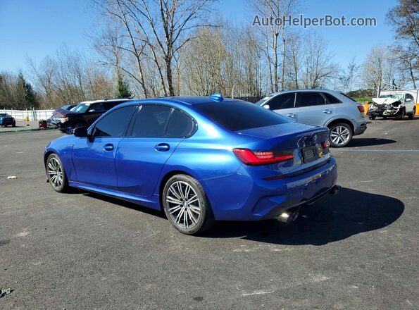 WBA5U7C01LFH22898 2020 BMW M3 Blue უკანა მარცხენა