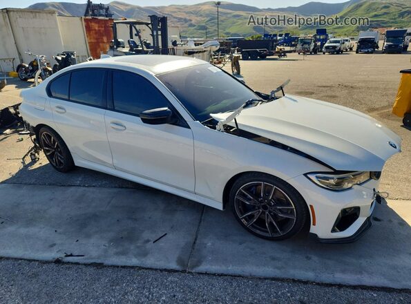 WBA5U7C09LFH32157 2020 BMW M3 Silver წინა მარჯვენა