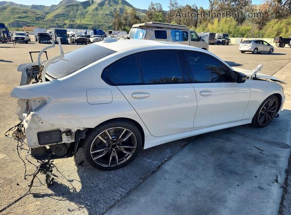 WBA5U7C09LFH32157 2020 BMW M3 Silver უკანა მარჯვენა