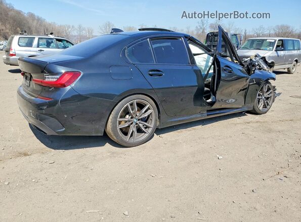 WBA5U9C02LFH25319 2020 BMW M3 Черный Задняя правая четверть