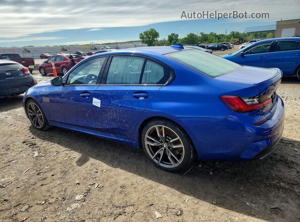 WBA5U9C03LFH87179 2020 BMW M3 Blue Tył lewy