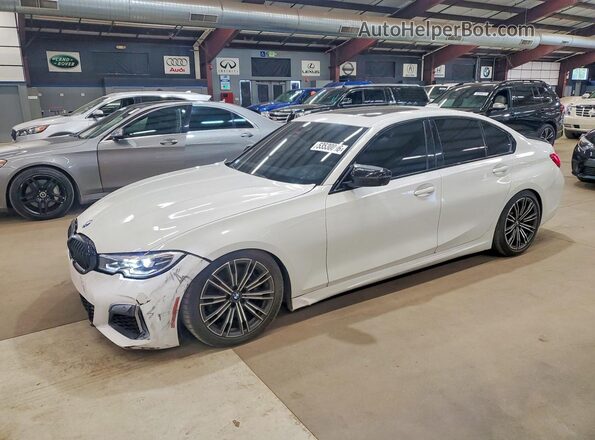 WBA5U9C04LA380109 2020 BMW M3 White Передня ліва чверть