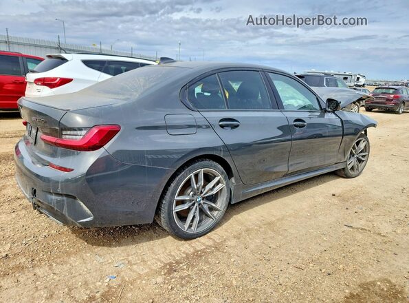 WBA5U9C04LAF54831 2020 BMW M3 Серый Задняя правая четверть