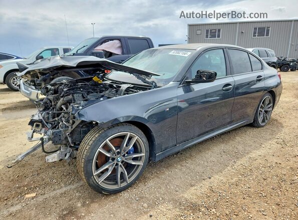 WBA5U9C04LAF54831 2020 BMW M3 Серый Передняя левая четверть