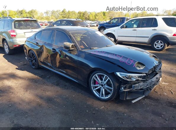 WBA5U9C08LFK01301 2020 BMW M3 Black Delantero derecho