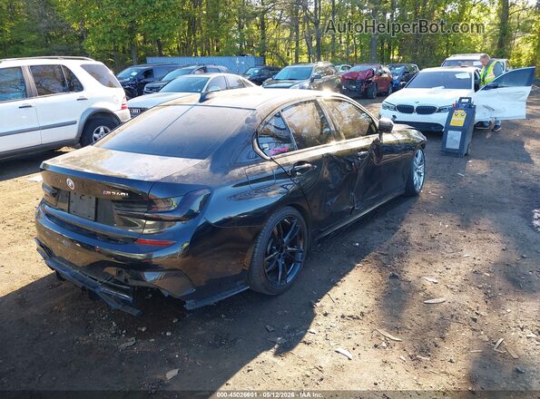 WBA5U9C08LFK01301 2020 BMW M3 Black Trasero derecho