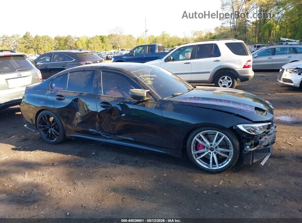 WBA5U9C08LFK01301 2020 BMW M3 Black Vista interior trasera
