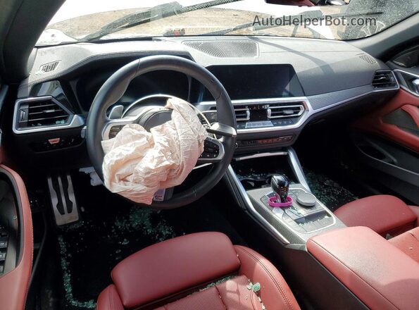 WBA63AT05PCL51527 2023 BMW M4 White Vista del salpicadero