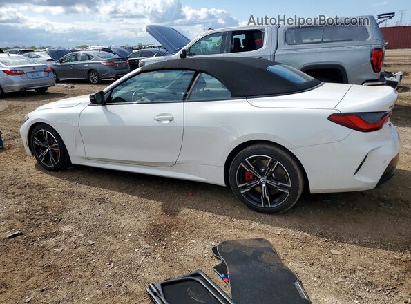 WBA63AT05PCL51527 2023 BMW M4 White Trasero izquierdo